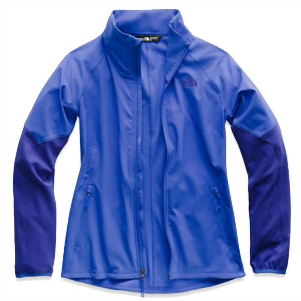 NEW THE NORTH FACE women's apex nimble jacket in dazzling blue/aztec blue